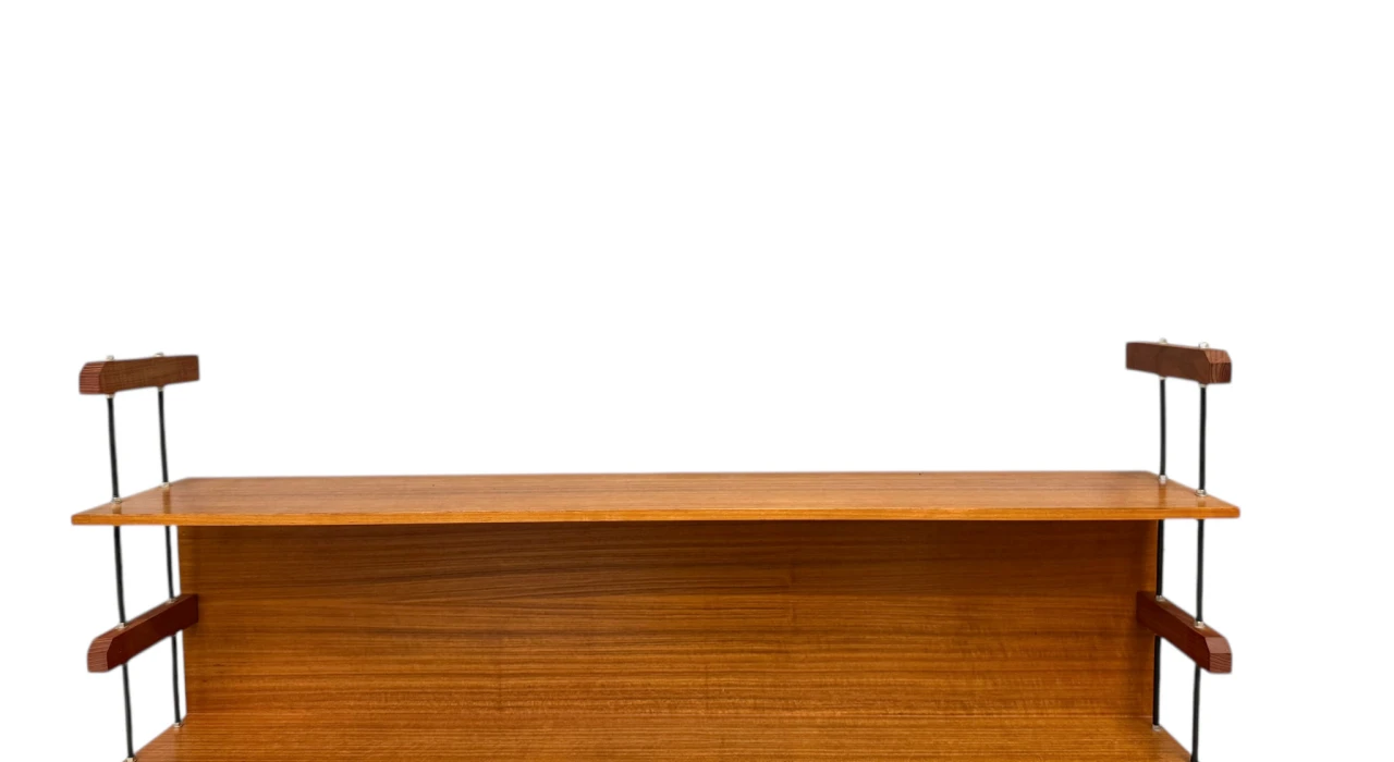 Mid-Century Modern Wall Mounted Shelf by Walter Wirtz for Wilhelm Renz, 1960s